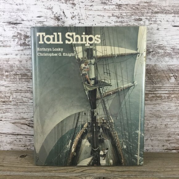 Tall Ships Hardcover Book By Kathryn Lasky & Christopher G. Knight 1978 Dust Jac - Picture 1 of 8